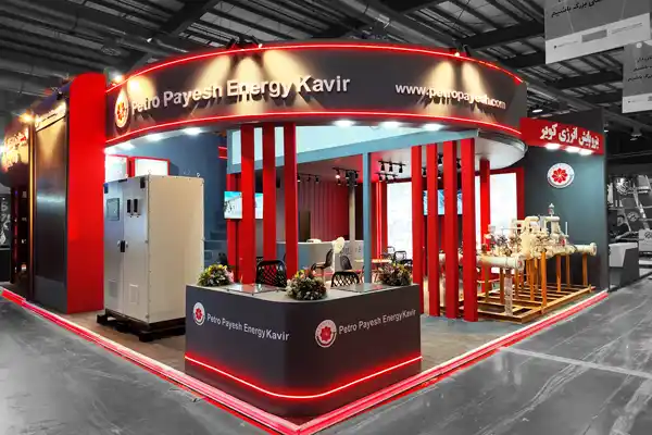 غرفه سازی شرکت پتروپایش