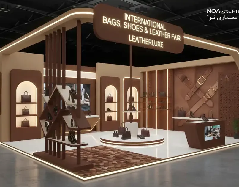 غرفهسازی نمایشگاه بینالمللی کیف کفش و چرم | 2 بهمن تا 5 بهمن 1404 1 غرفه سازی نمایشگاه بین المللی کیف ، کفش و چرم