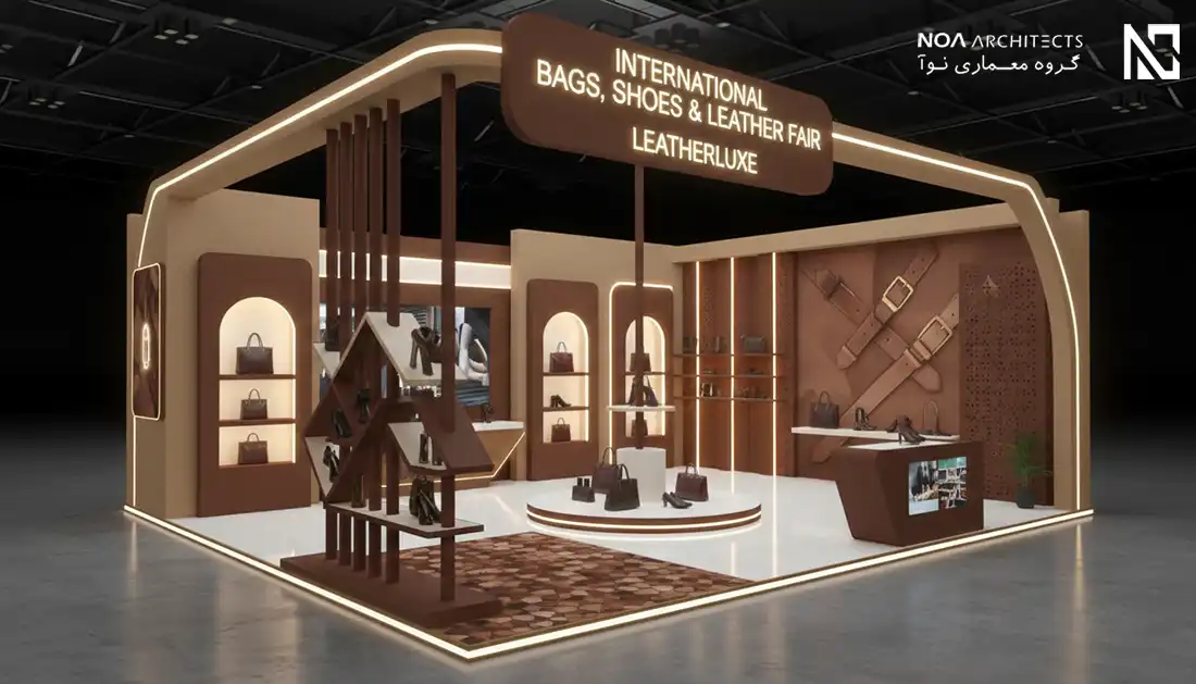 غرفهسازی نمایشگاه بینالمللی کیف کفش و چرم | 2 بهمن تا 5 بهمن 1404 1 غرفه سازی نمایشگاه بین المللی کیف ، کفش و چرم