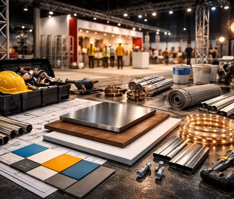 متریال غرفه نمایشگاهی