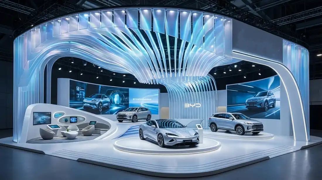 غرفه سازی نمایشگاه بین المللی تحول صنعت خودرو