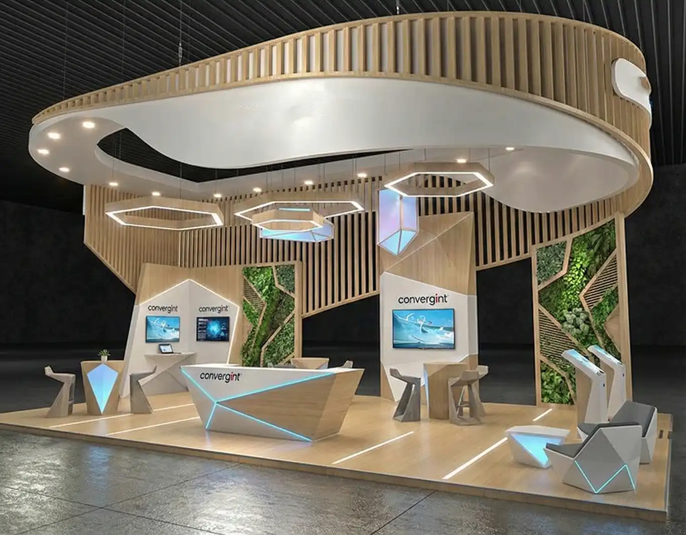 غرفه سازی نمایشگاه بین المللی چوب